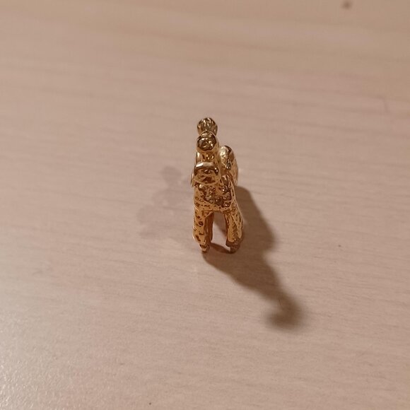 14K Gold Poodle Charm For Bracelet Vintage - Picture 4 of 6